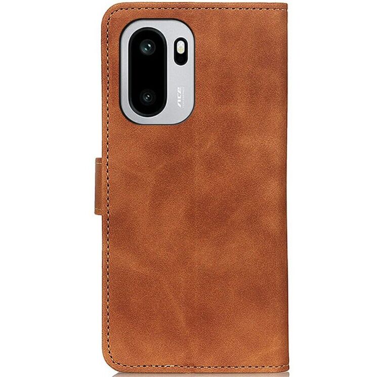 Чехол-книжка с застежкой KHAZNEH Retro Wallet для OnePlus 15R / Ace 6 / Ace 6T - Brown: фото 4 из 6