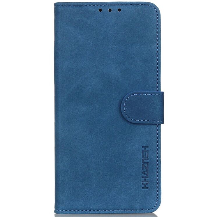 Чохол-книжка з застібкою KHAZNEH Retro Wallet для Xiaomi Redmi Note 15 Pro 5G - Blue: фото 4 з 8