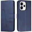 Чехол-книжка с застежкой UniCase Jet Cover для OPPO Reno 15 F/FS - Blue (405825L)