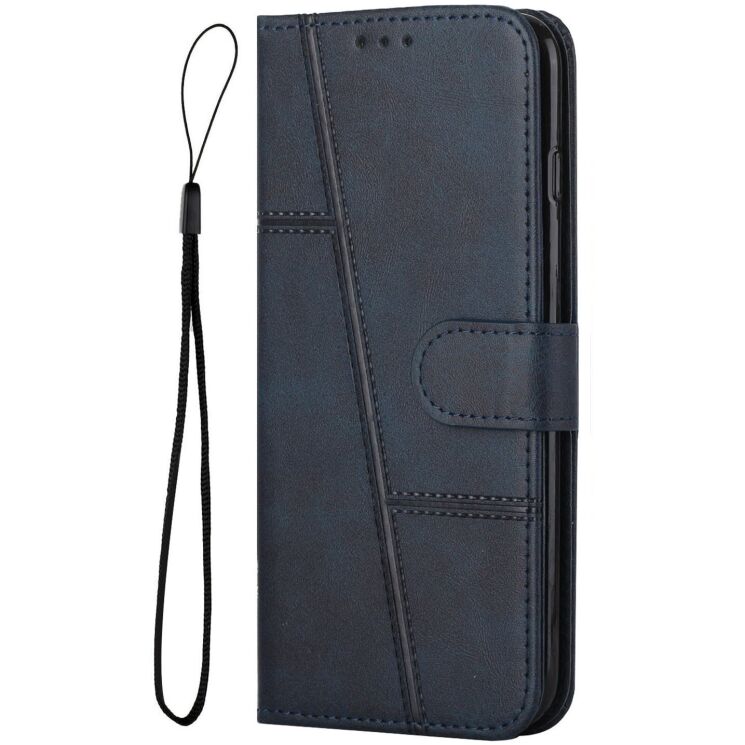 Чехол-книжка с застежкой UniCase Jet Cover для OPPO Reno 15 F/FS - Blue: фото 4 из 11