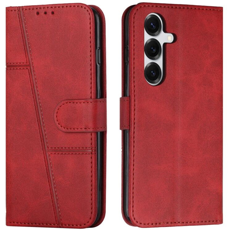 Чехол-книжка с застежкой UniCase Jet Cover для Samsung Galaxy S26 Plus - Red: фото 1 из 10