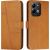 Чохол-книжка з застібкою UniCase Jet Cover для Xiaomi Poco C95 Pro - Yellow: фото 1 з 10