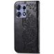Чехол-книжка UniCase Butterfly Pattern для Motorola Edge 50 Pro - Black (353640B). Фото 5 из 8