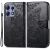 Чехол-книжка UniCase Butterfly Pattern для Motorola Edge 50 Pro - Black: фото 1 из 8