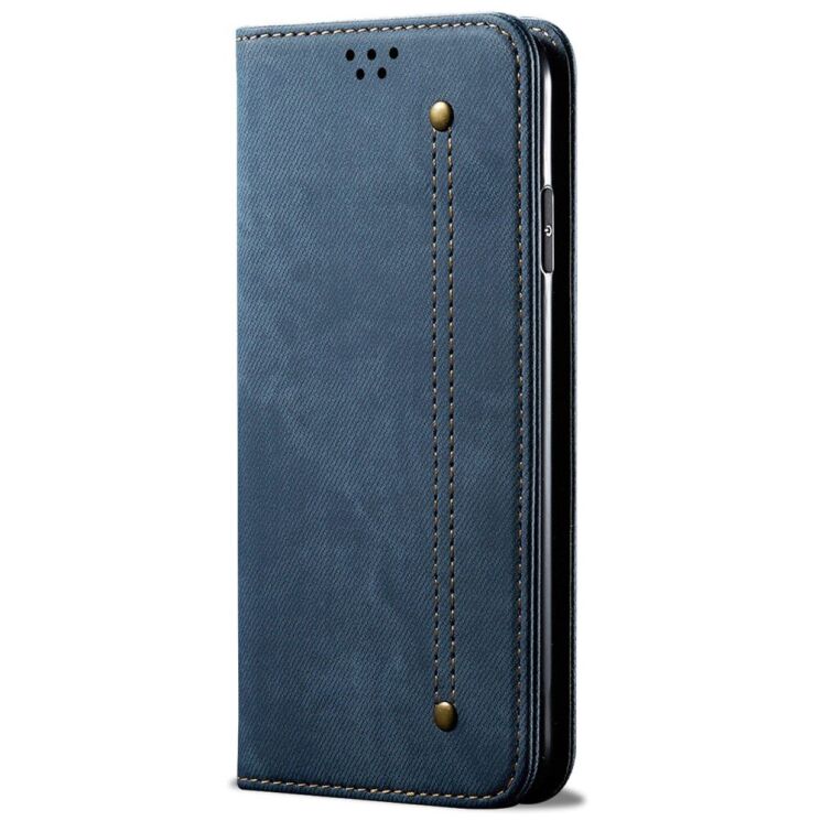 Чехол-книжка UniCase Jeans Wallet для Apple iPhone 14 Pro Max - Blue: фото 2 из 6