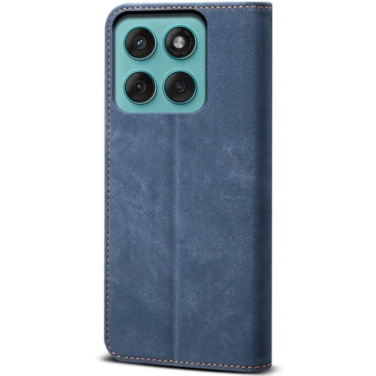 Чехол-книжка UniCase Jeans Wallet для Motorola Edge 60 / Edge 60 Fusion - Blue: фото 6 из 7