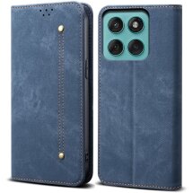 Чехол-книжка UniCase Jeans Wallet для Motorola Edge 60 / Edge 60 Fusion - Blue: фото 1 из 7