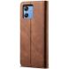 Чохол-книжка UniCase Jeans Wallet для Motorola G55 - Coffee (366101C). Фото 6 з 6