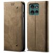 Чехол-книжка UniCase Jeans Wallet для Motorola Moto G75 - Khaki (367803K)
