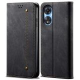 Чохол-книжка UniCase Jeans Wallet для OPPO A58 - Black (337917B)