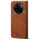 Чохол-книжка UniCase Jeans Wallet для Realme 14 Pro Plus - Coffee (379314C). Фото 6 з 7