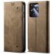 Чохол-книжка UniCase Jeans Wallet для Realme C63 / Note 60 - Khaki (374103K). Фото 1 з 6