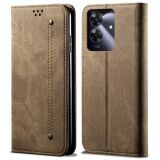 Чохол-книжка з кишеньками UniCase Jeans Wallet для Realme C63 / Note 60 - Khaki: фото 1 з 6