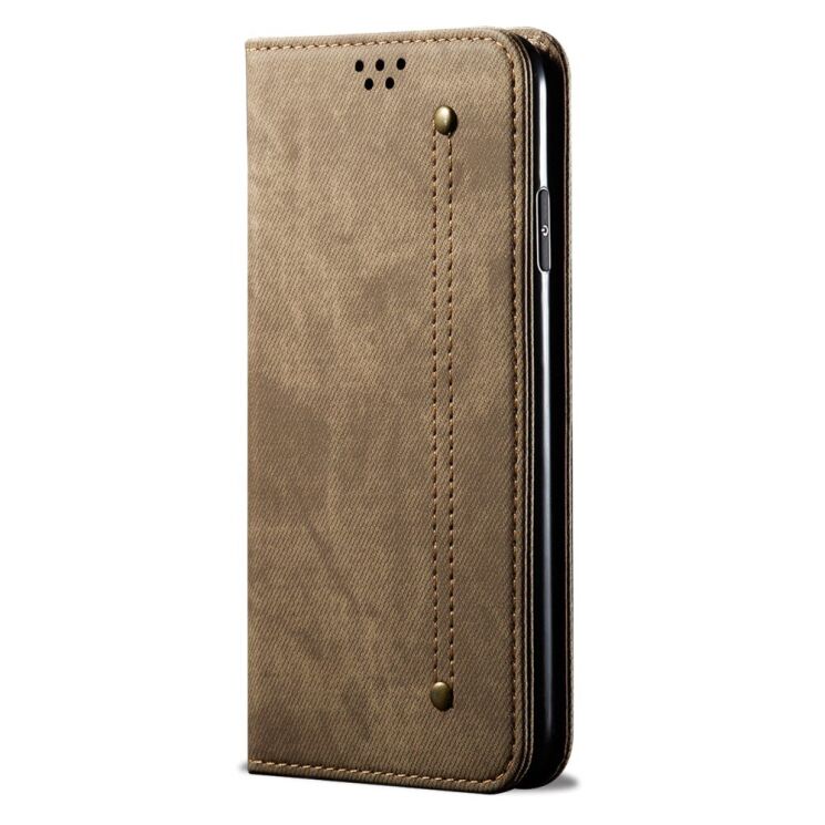 Чохол-книжка UniCase Jeans Wallet для Realme C63 / Note 60 - Khaki: фото 5 з 6