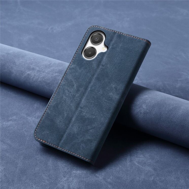 Чехол-книжка UniCase Jeans Wallet для Samsung Galaxy A07 (A075) - Blue: фото 7 из 7