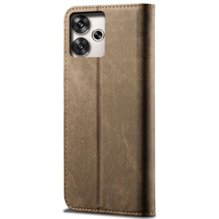 Чехол-книжка UniCase Jeans Wallet для Xiaomi Redmi 13 - Khaki: фото 6 из 6