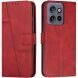 Чехол-книжка UniCase Jet Cover для Motorola Edge 50 Neo - Red (367141R). Фото 1 из 10