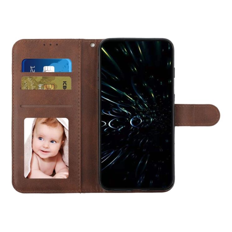 Чохол-книжка UniCase Jet Cover для TECNO Spark 30 Pro - Brown: фото 2 з 10