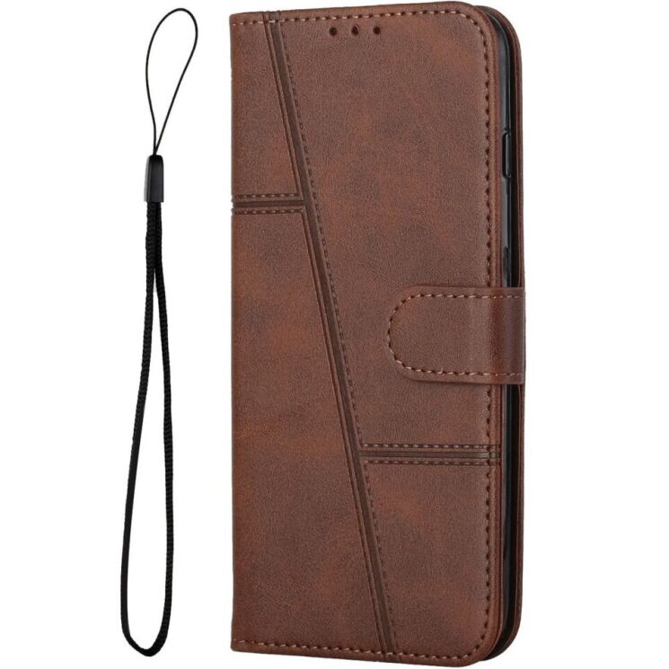 Чохол-книжка UniCase Jet Cover для TECNO Spark 30 Pro - Brown: фото 4 з 10