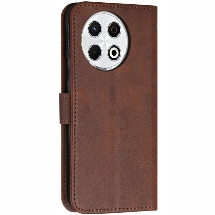 Чохол-книжка UniCase Jet Cover для TECNO Spark 30 Pro - Brown: фото 5 з 10