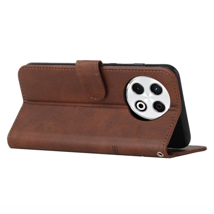 Чохол-книжка UniCase Jet Cover для TECNO Spark 30 Pro - Brown: фото 3 з 10