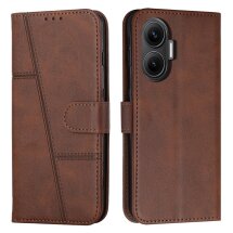 Чохол-книжка UniCase Jet Cover для Xiaomi Poco F7 - Brown: фото 1 з 11