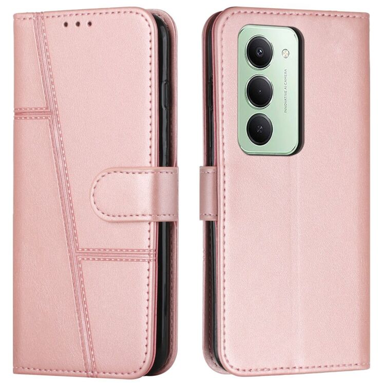 Чехол-книжка с застежкой UniCase Jet Cover для Xiaomi Redmi 15 - Rose Gold (390916RG) Чехол-книжка с застежкой UniCase Jet Cover для Xiaomi Redmi 15 - Rose Gold: фото 1 из 10