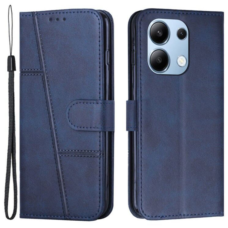 Чехол-книжка UniCase Jet Cover для Xiaomi Redmi Note 13 - Sapphire: фото 1 из 11