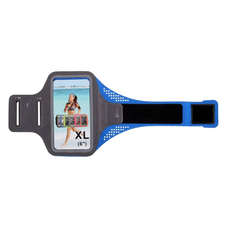 Чохол на руку Deexe Run Grip - Blue (983108L) Чохол на руку Deexe Run Grip - Blue: фото 3 з 9