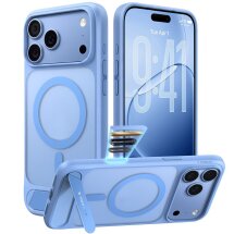 Чехол с подставкой TORRAS Ostand L1 (with MagSafe) для Apple iPhone 18 Pro Max - Blue: фото 1 из 10