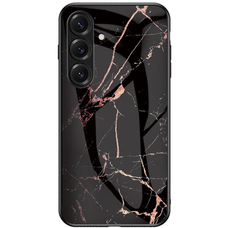 Чехол с рисунком Deexe Gradient Pattern для Samsung Galaxy S26 Plus - Gold / Black: фото 1 из 7