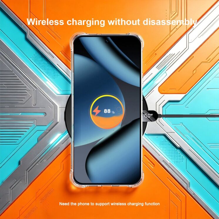 Чехол с усиленными углами IMAK Airbag MAX Case для Google Pixel 11 - Transparent: фото 4 из 9