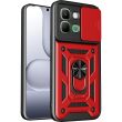 Чохол із захистом камери Deexe Armor Shield для Infinix Note Edge - Red (409203R)