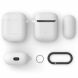 Чехол Spigen (SGP) Silicone Case для Apple AirPods 1 / 2 - White (204512W). Фото 7 из 7