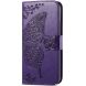 Чохол-книжка з малюнком UniCase Butterfly Pattern для Honor 200 - Dark Purple (364158DV). Фото 6 з 7