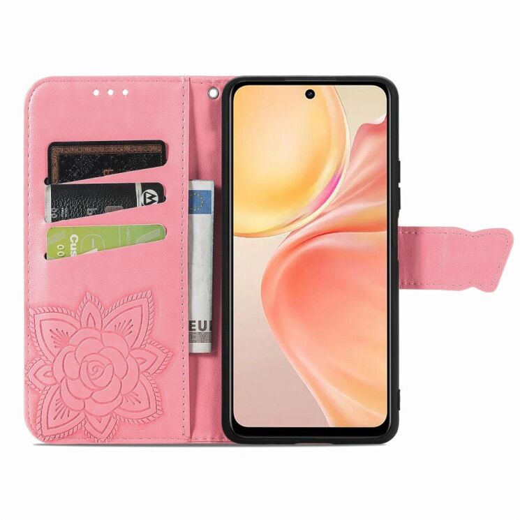 Чохол UniCase Butterfly Pattern для Infinix Smart 9 (X6532) - Pink: фото 2 з 6