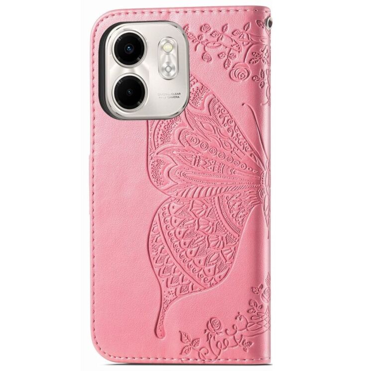 Чохол UniCase Butterfly Pattern для Infinix Smart 9 (X6532) - Pink: фото 6 з 6