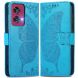 Чехол UniCase Butterfly Pattern для Motorola Edge 50 Fusion - Blue (354231L). Фото 1 из 8