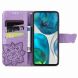 Чехол-книжка с рисунком UniCase Butterfly Pattern для Motorola Moto G52 / G82 - Light Purple (326822LV). Фото 2 из 8