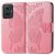 Чехол UniCase Butterfly Pattern для Motorola Moto G55 - Pink: фото 1 из 7