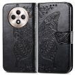 Чохол UniCase Butterfly Pattern для OPPO Reno 12 F/FS - Black (360124B)