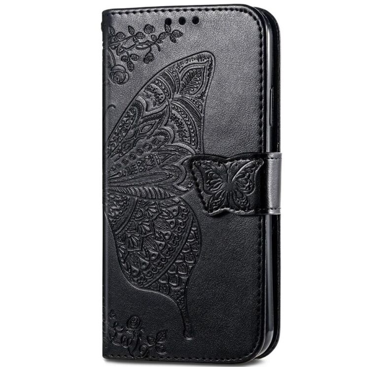 Чохол UniCase Butterfly Pattern для OPPO Reno 12 F/FS - Black: фото 4 з 10