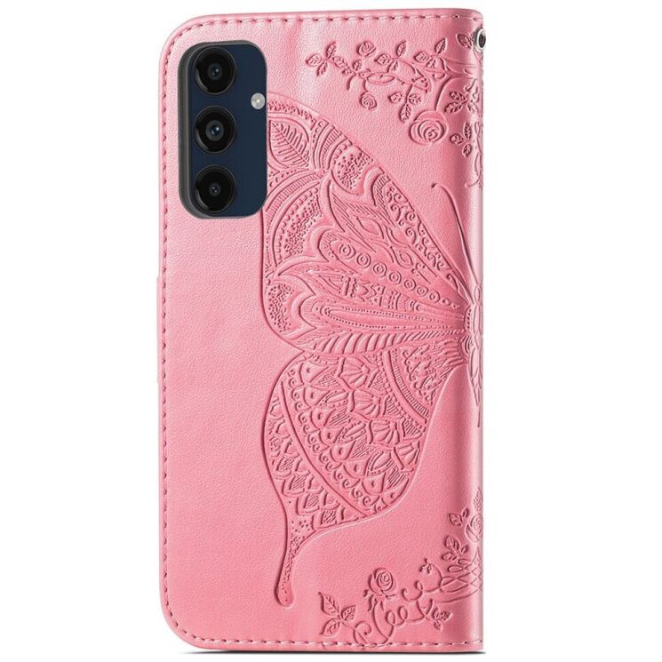 Чехол UniCase Butterfly Pattern для Samsung Galaxy A16 (A165) - Pink: фото 5 из 6