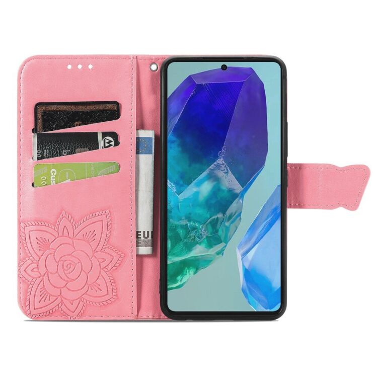 Чехол UniCase Butterfly Pattern для Samsung Galaxy A16 (A165) - Pink: фото 2 из 6