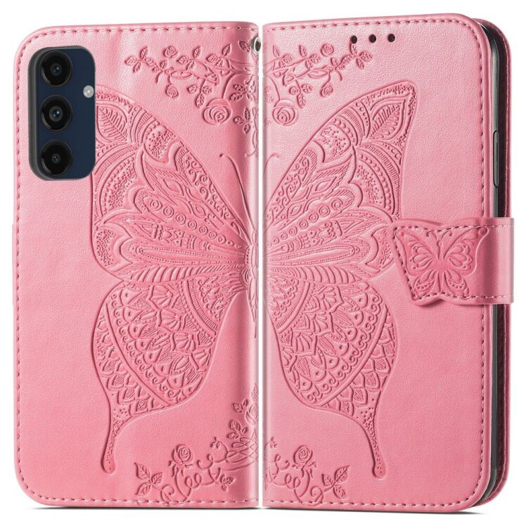 Чехол UniCase Butterfly Pattern для Samsung Galaxy A16 (A165) - Pink: фото 1 из 6