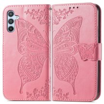 Чехол UniCase Butterfly Pattern для Samsung Galaxy A36 (A366) / A56 (A566) - Pink: фото 1 из 10