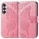 Чохол UniCase Butterfly Pattern для Samsung Galaxy M15 (M156) - Pink (349533P). Фото 1 з 8