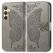 Чехол UniCase Butterfly Pattern для Samsung Galaxy S25 (S931) - Grey (375325H). Фото 2 из 9