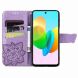Чохол UniCase Butterfly Pattern для TECNO Spark 20C - Light Purple (345614LV). Фото 2 з 8