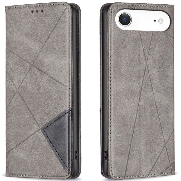 Чохол UniCase Geometric Pattern для Apple iPhone 17 Air - Grey: фото 1 з 8